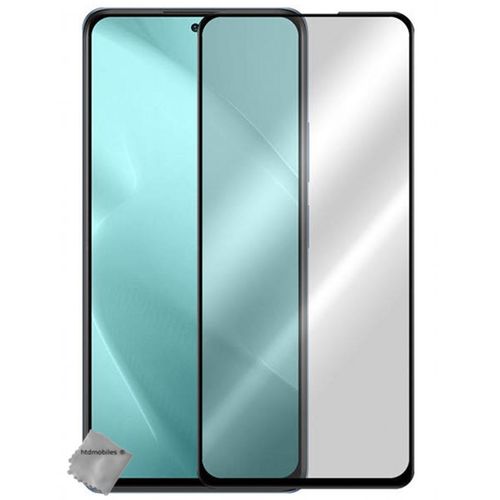 Film De Protection Verre Trempe Incurve Integral Pour Xiaomi Redmi Note 10 Pro / Poco F3 / Mi 11i 5g - Noir