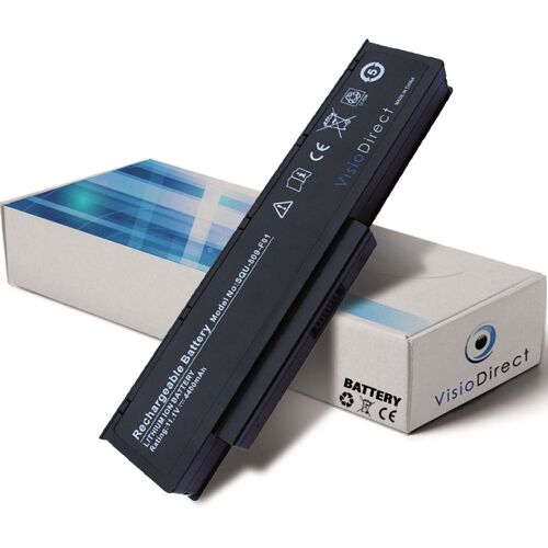 Batterie pour FUJITSU-SIEMENS AMILO Li-3710 Li-3910 Pi-3560 Pi-3660 11.1V 4400mAh - Visiodirect -