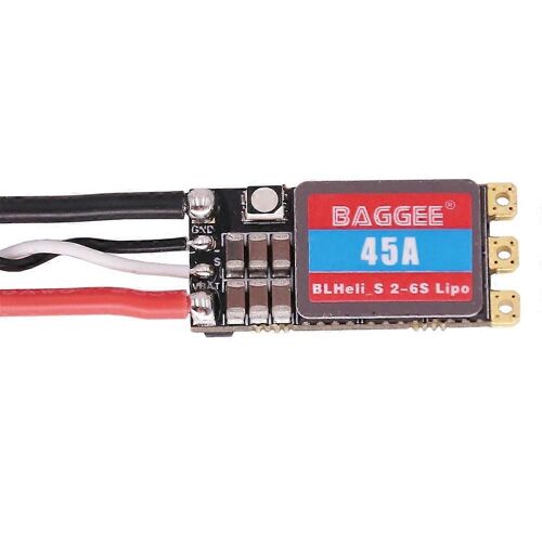 45A BLHeli S ESC prenant en charge l'alimentation 2-6S pour RC FPV Quadcopter Avions Drone LIPO Mise à niveau Accessoires