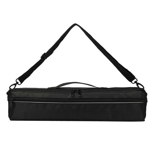 Portable 16 Trous Flûte Étui Housse Sac Flûte Flûte Sac Instrument De Musique Bagages, Rembourré Avec Accessoire De Bandoulière