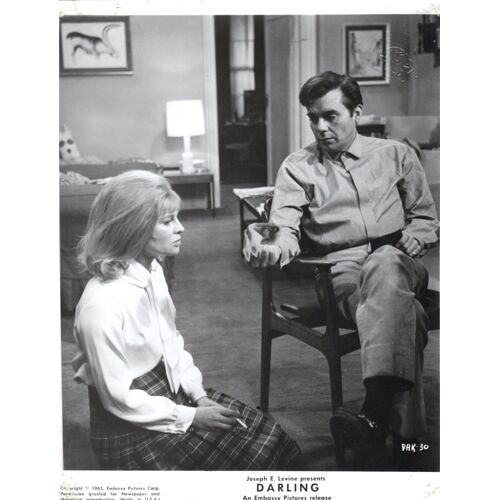 Darling - 1966 - Dirk Bogarde - Julie Christie - Photo Originale Argentique 20 X 25 - John Schlesinger
