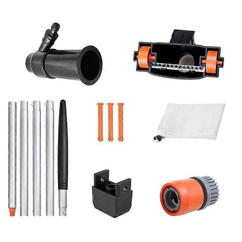 Aspirateur de piscine Kit d'outils de nettoyage de piscine Brosse d'aspirateur Brosse d'aspirateur à ressort Brosse d'aspirateur Outil d'aspirateur