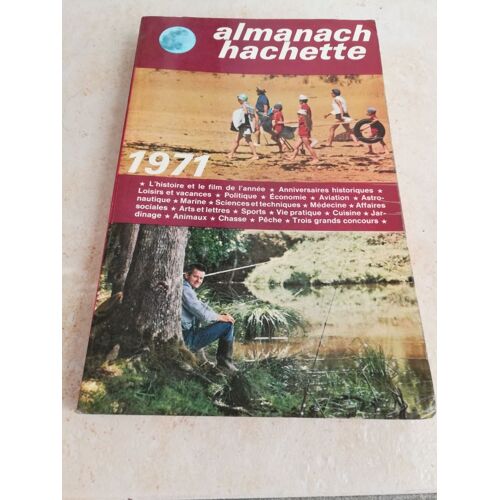 Almanach Hachette 1971