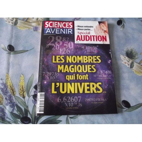 Sciences Et Avenir 853"Les Nombres Magiques Qui Font L'Univers"