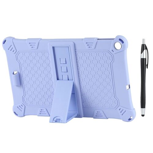 Étui Pour Tablette Alldoiplay20/Iplay20 Pro Étui En Silicone Pour Tablette De 10,1 Pouces Avec Support De Tablette Et Stylo (Violet)