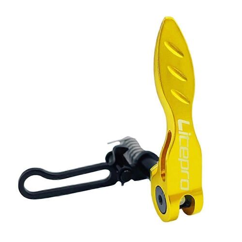 Pince De Tige De Selle De Vélo Pour Accessoires De Vélo Pliant Ultraléger Pince De Tige De Selle Pliante, Or