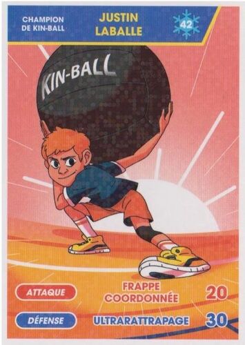 Carte Pitch N°42 - Tour Du Monde Des Sports (Kin-Ball)