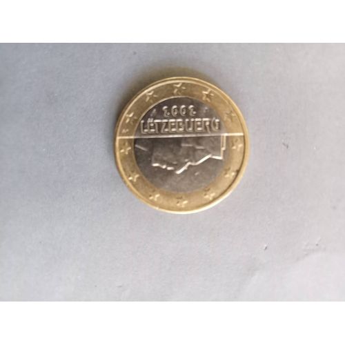 Pièce De 1 Euros Luxembourg 2002