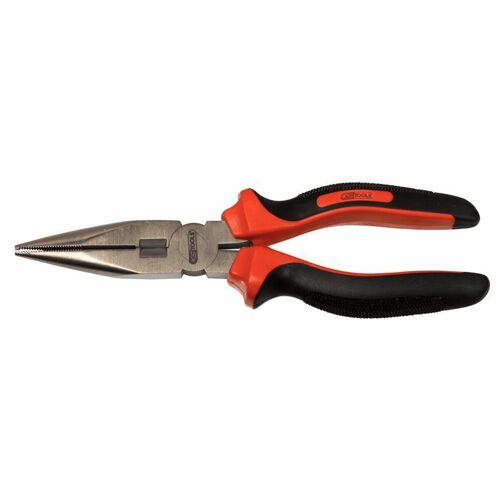 Pince à becs demi ronds 170mm 7" -TITANE-