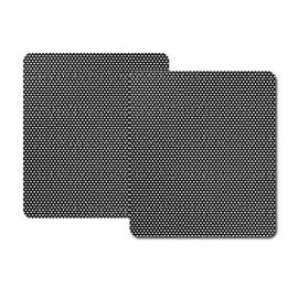 1 Paire Universelle De Mode Voiture Pare-Soleil Autocollant Voiture Électrostatique Soleil Ombrage Autocollants Écran S'accrocher À Un