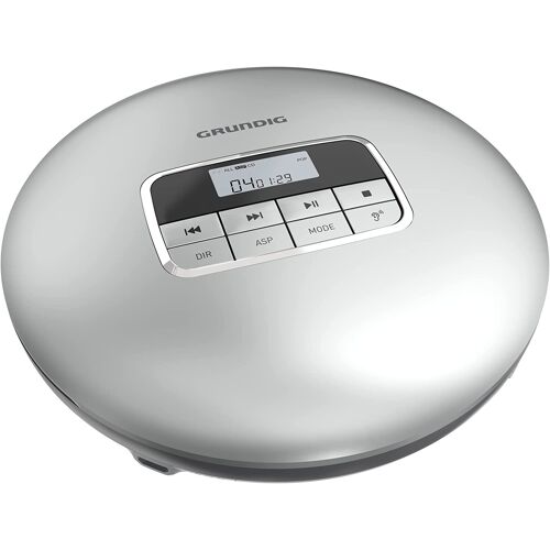 Grundig GCDP 8500 Lecteur CD Portable Argenté/Noir