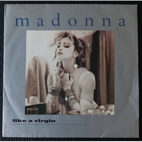 Madonna - Like A Virgin 3'35 + Stay 4'04 - 1984 Sire 929 210-7 France - Sp/45rpm/7"