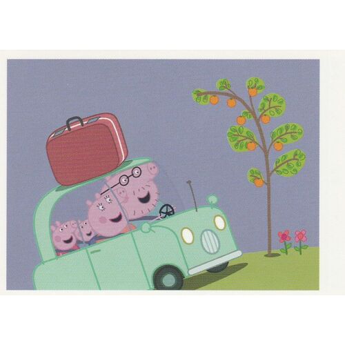 N°19 - Stickers Image Panini Peppa Pig Autour Du Monde