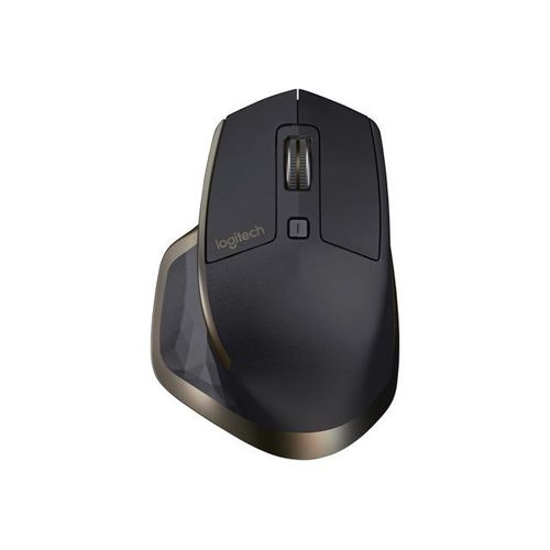 Logitech MX Master - Souris - laser - 5 boutons - sans fil - 2.4 GHz, Bluetooth - récepteur sans fil USB - météorite