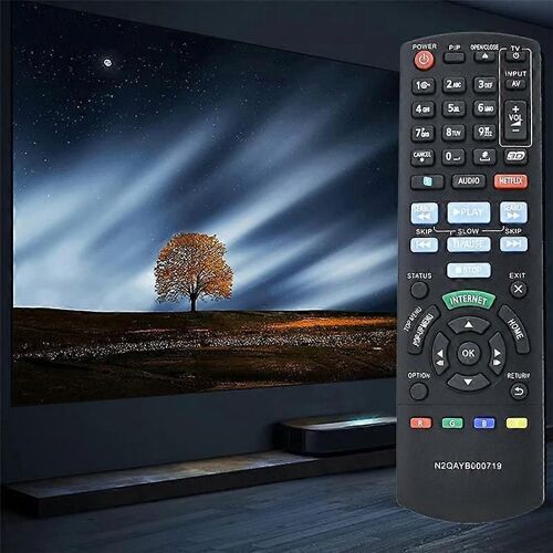 N2QAYB000719 Télécommande pour lecteur Blu Ray DMP-BDT220 DMP-BDT120 BDT220C Remplacement de la télécommande
