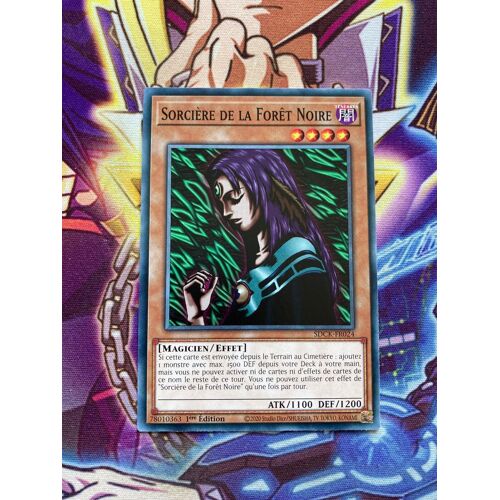 Yu Gi Oh Sdck Fr024 Sorcière De La Forêt Noire