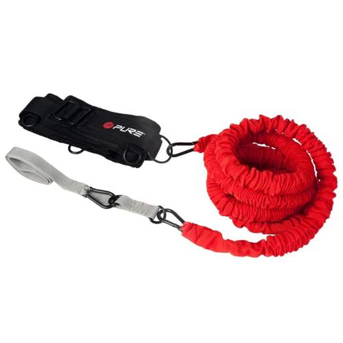 Pure2improve Cordon De Résistance D'exercice 2.4 Metres - Fitness - Noir/Gris/Rouge