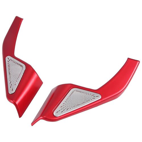 Porte D'entrée Stéréo Haut-Parleur Couverture Garniture Décor Pour 11th 2022 2023 Rouge Accessoires Intérieurs 2pcs