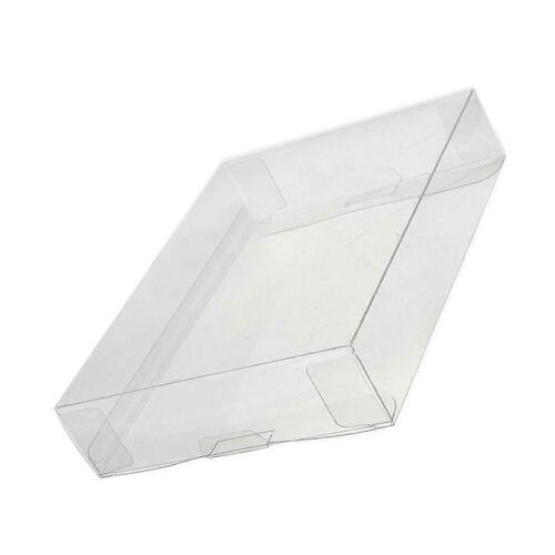 10 Pcs/Lot Transparent PET Plastique Boîte Protecteur Cas Manches Couverture pour SNES N64 CIB Boîte De Jeux En Boîte