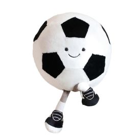 Poupée Avec Des Pieds Poupée En Peluche Jouets Carte Amour Coussin En Peluche Forme Amusante Poupée En Peluche Coussin Maison En Peluche Ornement Football