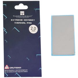 Dissipation thermique, tampon en silicone, carte graphique CPU/GPU, tampon thermique, carte mère, tampon de graisse en silicone, 85X45X2.0mm