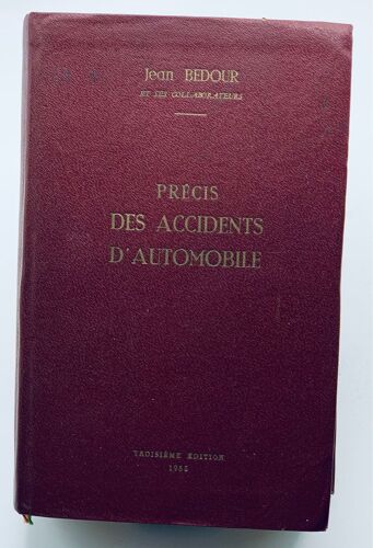 Précis De L Accidents D Automobile Jeanjean Bedour