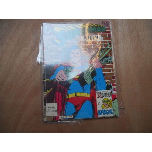 Superman Poche N° 101 Avril 1986 - Superboy Supergirl Sagedition Tbe / C4