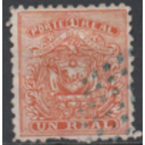 Equateur: Timbre De 1872.