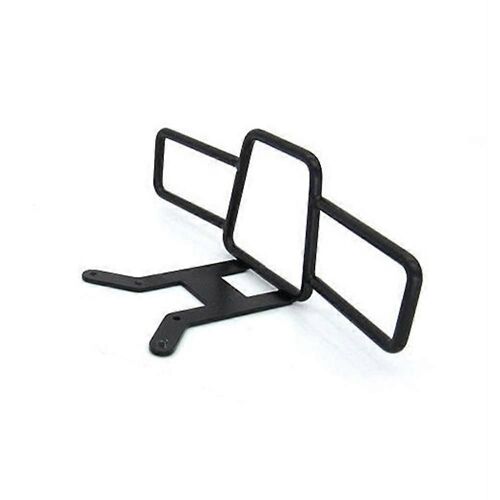Pour D12 1/10 Rc Car Drift Truck Upgrade Parts Accessoires De Décoration De Pare-Chocs Avant En Métal, Noir
