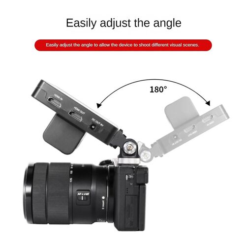 360 Pivotant Adaptateur De Montage De Griffe De Crochet 1/4 Pouce Vis Support Mini Trépied Rotule Pour Caméra De Montage Vidéo Caméra