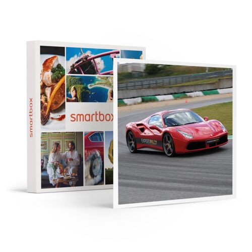 Pilotage 2 Tours Du Circuit Geoparc Au Volant D'une Lamborghini, D'une Ferrari Ou D'une Porsche - Smartbox - Coffret Cadeau Sport & Aventure
