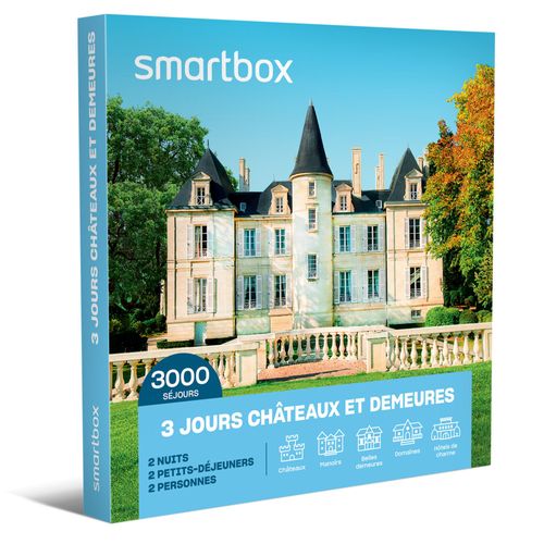 3 Jours Châteaux Et Demeures Smartbox Coffret Cadeau Séjour