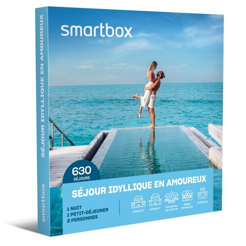 Séjour Idyllique En Amoureux - Smartbox - Coffret Cadeau Séjour