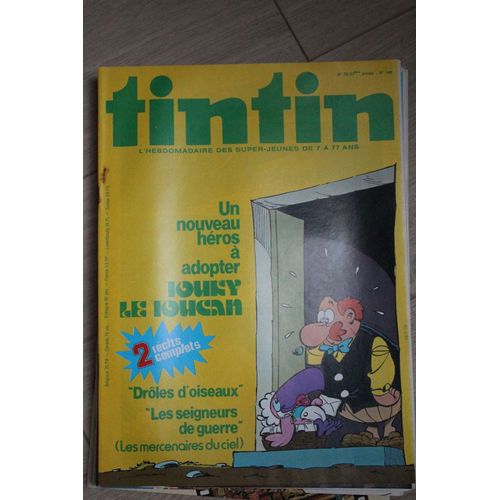 Tintin L'hebdomadaire Des Jeunes De 7 À 77 Ans N° 149