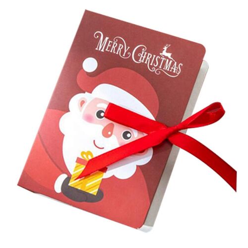 4Pcs Noël Boîte Cadeau Boîte Cadeau Boîte Cadeau Carton Livre Magique Série Boîte à Bonbons de Noël B
