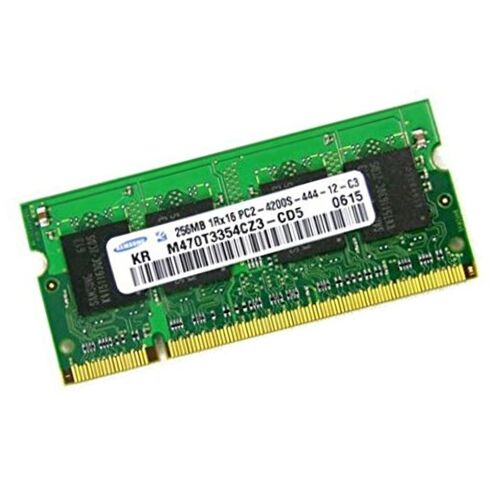 256Mo RAM PC Portable Samsung M470T3354CZ3-CD5 SODIMM DDR2 PC2-4200S 533MHz