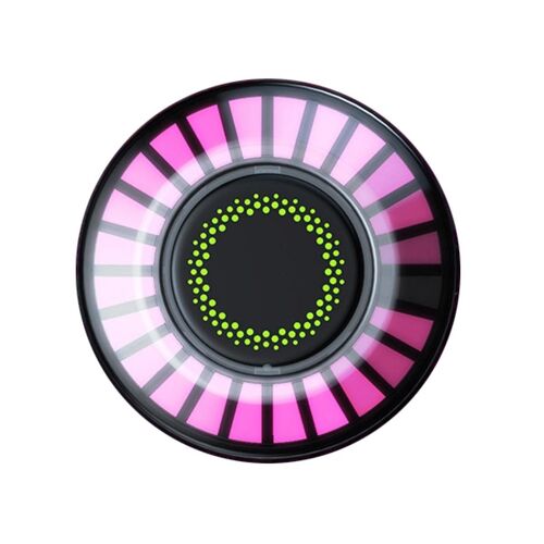 Rgb Led Diffuseur De Voiture Atmosphère De Voiture Lumière Climatiseur Sortie D'air Pendentif Musique À Commande Vocale
