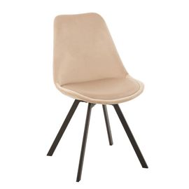 Paris Prix - Chaise Design "Hélène" 84cm Beige