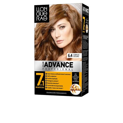 Llongueras Color Advance Hair Colour 6,4 Cobrizo Oscuro 