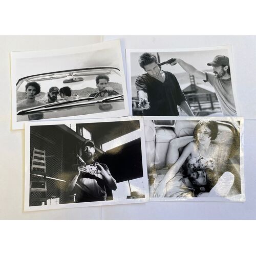Kalifornia - Jeu De 4 Photos De Presse Argentique - Format 13x18 Cm - De Dominic Sena Avec Brad Pitt, Juliette Lewis, David Duchovny, Michelle Forbes, Sierra Pecheur, John Dullaghan - 1993 #