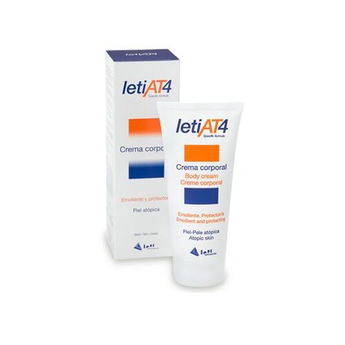 Leti At4 Crã¿Me Pour Le Corps Peaux Atopiques 200ml 