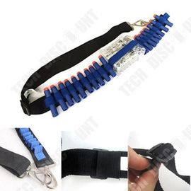 Td® Porte-Balles Jouet Nerf En Bandoulière- Cartouchière- Bande Cartouches De Pistolet À Eau- Bandoulière Ajustable 20 Ports