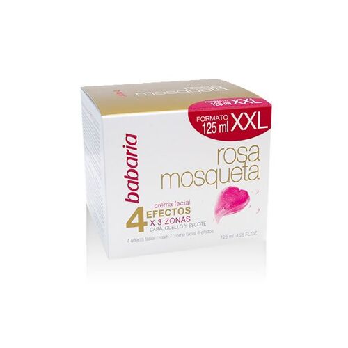 Babaria Rosa Mosqueta Face Cream 4 Effects 125ml 