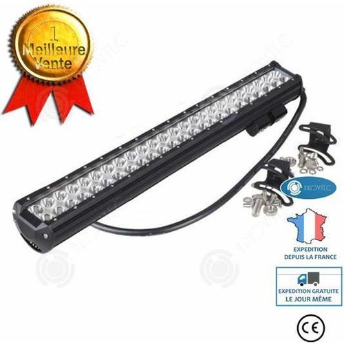 Inn® Feux 48 Led Antibrouillard Et Longue Portée Phare De Travail Projecteur Étanche Ip68 Spot Flood Voiture 4x4 & Suv 9-32v 144w F