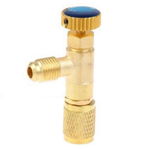 Vanne De Réfrigérant De Climatisation R410a R22 1/4 Pouce Adaptateur De Liquide De Charge De Réfrigération Outil À Main,D