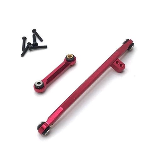 Liens de direction en métal Ensemble de liens d'attache de tige de direction pour Axial SCX24 90081 AXI00001 1/24 RC Crawler Car Upgrade Parts,2