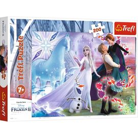 Trefl S Urs Frozen 2 Disney La Reine Des Neiges 2 200 Pi Ces Pour Les Enfants Partir De 7 Ans Puzzle 13265 Le Monde Magique Des Soeurs Magische Welt Der Schwestern