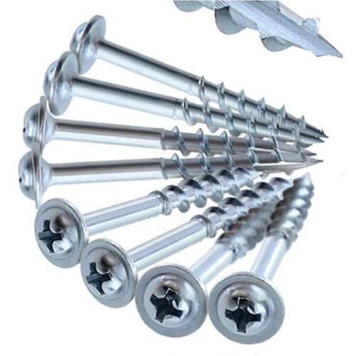 100pcs travail du bois 50mm trou de poche vis PH2 vis autotaraudeuse pour gabarit de trou de poche