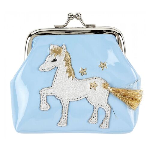 Porte Monnaie Marith Bleu Cheval