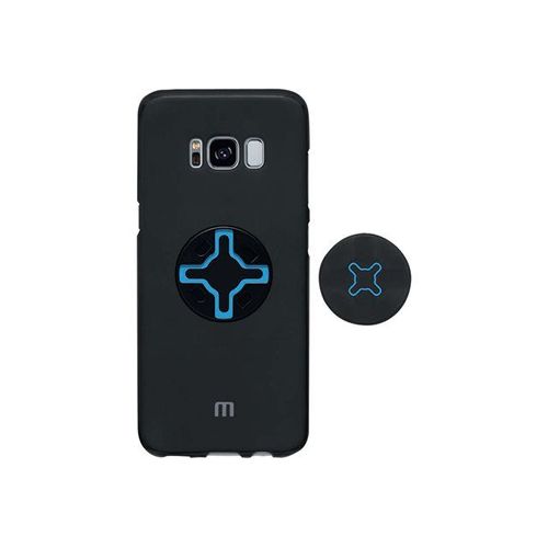 Mobilis U.Fix - Coque De Protection Pour Téléphone Portable - Métal, Silicone, Polyuréthanne Thermoplastique (Tpu) - Noir - Pour Samsung Galaxy S8